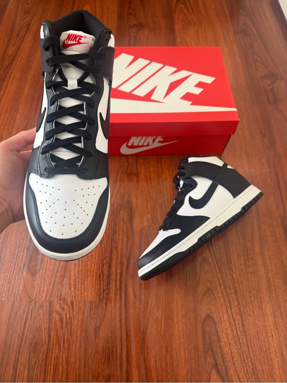 Nike Dunk High Panda’s Retro - Picture 2 of 5